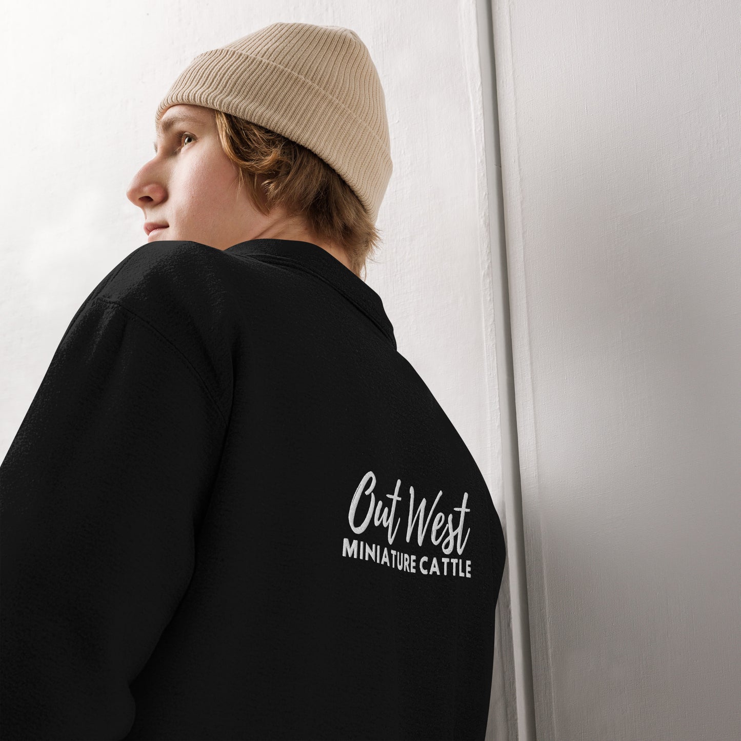 Unisex fleece pullover
