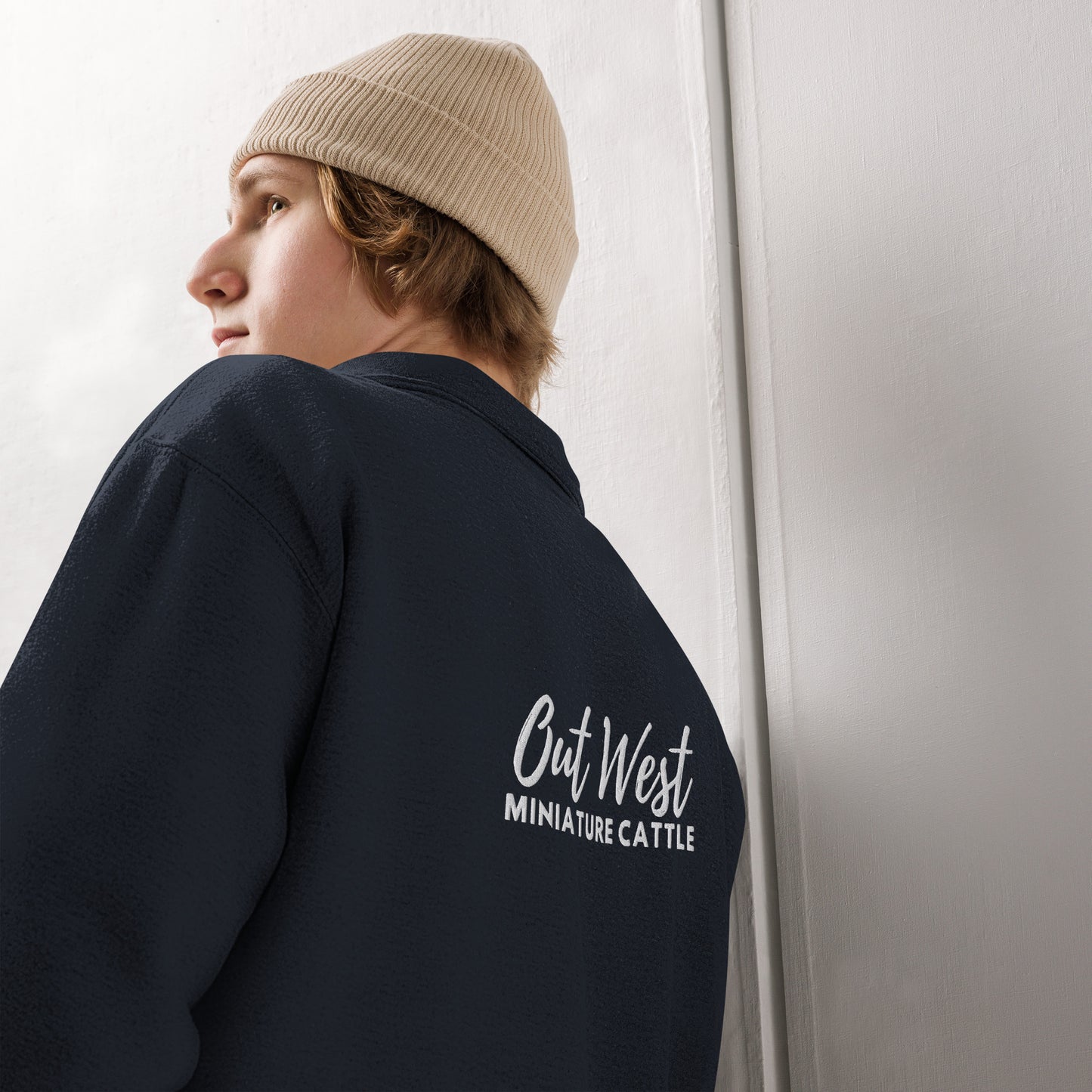Unisex fleece pullover