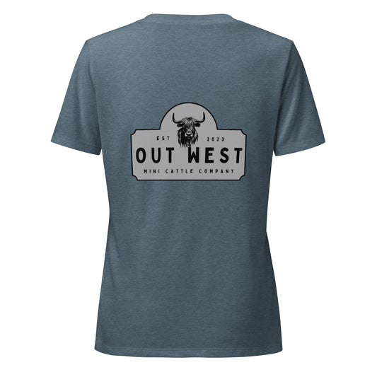 Women’s relaxed v-neck t-shirt